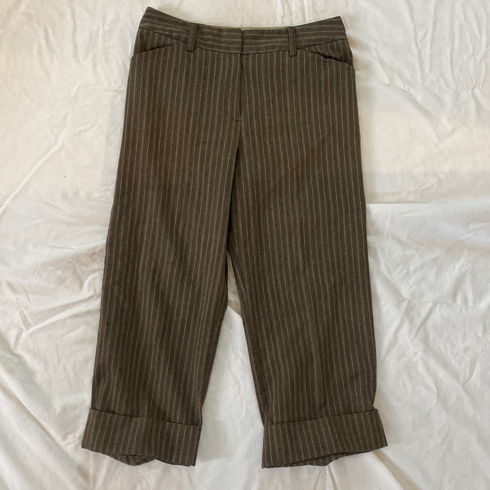 Small striped capri pants